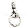 Plated Alloy Pendants PALLOY-D020-03AS-1