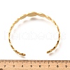 304 Stainless Steel Sun Cuff Bangles BJEW-F457-25G-5
