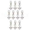 10Pcs Angel Glass Pearl Pendant Decorations HJEW-JM02672-03-1