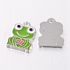 Alloy Enamel Pendants X-EA218Y-2