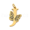 Ion Plating(IP) 201 Stainless Steel Pendants STAS-N103-184G-J-1