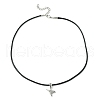 Alloy Bird Pendant Necklaces NJEW-JN04558-03-4