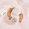 Oval Shape Velvet Rings Storage Gift Boxes CON-WH20001-06A-4