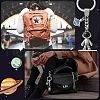 Alloy Enamel & Rhinestone Keychain KEYC-YW00044-7