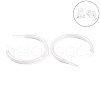 Hypoallergenic Bioceramics Zirconia Ceramic Ring Stud Earrings EJEW-Z023-01H-1