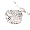 Brass Charm Necklace BJEW-Q350-07D-P-2