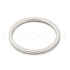 304 Stainless Steel Simple Plain Band Finger Ring for Women Men RJEW-F152-05P-F-2