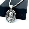 Greek Mythology Stainless Steel Virgin Mary Pendant Necklaces for Men AO8356-3