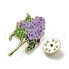 Flower Series Zinc Alloy Enamel Pin JEWB-D069-03D-3