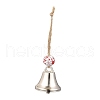 Iron Bell Hanging Ornaments HJEW-JM02464-1