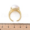 Rack Plating Brass Open Cuff Rings RJEW-M172-05G-4