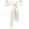 Satin Cloth Ribbon Wrap Around Chain Belt AJEW-WH0314-198B-1