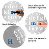 Custom Stainless Steel Cutting Dies Stencils DIY-WH0289-010-4