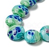 Handmade Lampwork Beads Strand LAMP-C008-06B-3