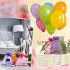 SOFPLATE 100Pcs Organza Bags Jewellery Storage Pouches Wedding Favour Party Mesh Drawstring Gift OP-SP0001-01D-5