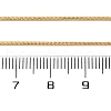 Long-Lasting Plated Brass Snake Chain Necklaces NJEW-K112-04G-NF-3