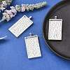 Alloy Pendant Cabochon Settings PALLOY-2418-AS-FF-5
