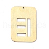 Ion Plating(IP) 304 Stainless Steel Pendants STAS-K216-49E-G-3