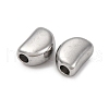 304 Stainless Steel Beads STAS-C128-02A-P-2
