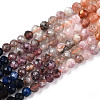 Natural Mixed Gemstone Beads Strands G-D080-A01-02-37-4