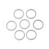Rack Plating Brass Linking Rings KK-P286-01B-P-1