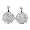 201 Stainless Steel Pendants STAS-N095-038P-1