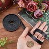 1.6M Flat AB Grade Cowhide Leather Cord AJEW-WH0007-59A-01-3