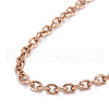 6Pcs 3 Style 304 Stainless Steel Cable Chain Jewelry Making Sets MAK-LS0001-01RG-3