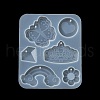 Rainbow/Butterfly/Crown Pendant DIY Silicone Mold X1-DIY-K073-09D-4