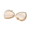 Natural Freshwater Shell Pendants SHEL-M021-14G-2