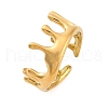 Marine Animal Theme 304 Stainless Stee Open Cuff Rings RJEW-Q005-01F-G-2