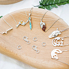 GOMAKERER 4Pcs 925 Sterling Silver Lobster Claw Clasps STER-GO0001-40B-6
