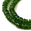 Natural Green Diopside Beads Strands G-G259-A01-2x3mm-4