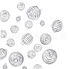 40Pcs 4 Sizes Iron Wire Pendants IFIN-CJ0001-40S-3