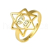 304 Stainless Steel Adjustable Rings for Women RJEW-M008-03G-1