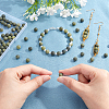 ARRICRAFT Round Frosted Natural TaiWan Jade Bead Strands G-AR0003-70-3