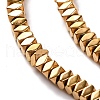 Electroplated Synthetic Non-magnetic Hematite Beads Strands G-H027-A01-01-4