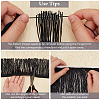 10 Yards Polyester Tassel Lace Ribbons OCOR-WH0045-23A-02-4