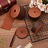 2M Flat AB Grade Cowhide Leather Cord AJEW-WH0479-73G-04-4