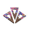 Walnut Wood Pendants FIND-Z050-03K-1