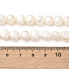Natural Cultured Freshwater Pearl Beads Strands PEAR-A006-09I-5