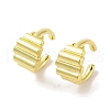 Brass Cuff Earrings for Women EJEW-I305-24G-1