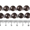 Natural Ice Obsidian Beads Strands G-B094-A08-01-5