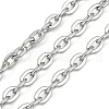 Non-Tarnish 304 Stainless Steel Link Chains CHS-A013-05P-1