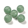 Natural Green Aventurine European Beads G-R488-01N-1