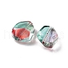Baking Paint Transparent Glass Beads X1-DGLA-C004-01D-2