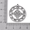 Non-Tarnish 304 Stainless Steel Pendants STAS-B062-16P-3