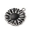 Alloy Enamel Pendants PALLOY-R162-13P-05-2