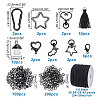 ARRICRAFT DIY Keychain Necklace Making Kit DIY-AR0003-51-2