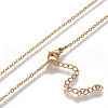 304 Stainless Steel Pendant Necklaces NJEW-F264-11G-3